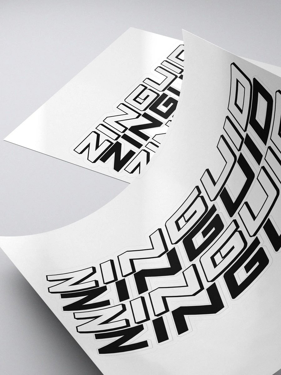 Clean Zinguid sticker product image (3)