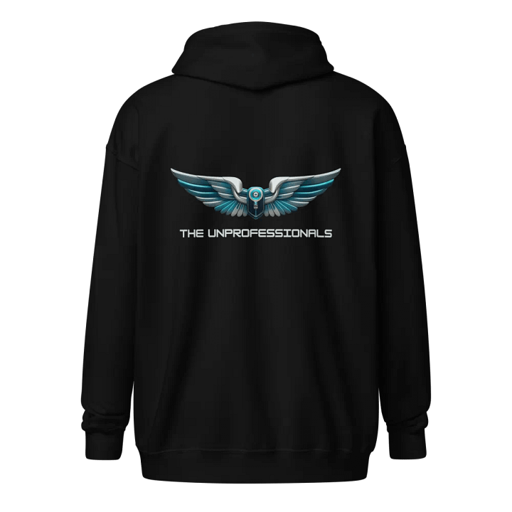 UP Zip Hoodie Black product image (8)