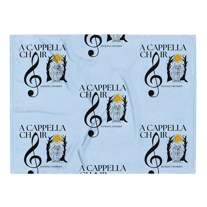 A Cappella Choir Throw Blanket product image (1)
