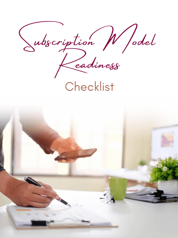Subscription Model Readiness Checklist product image (1)