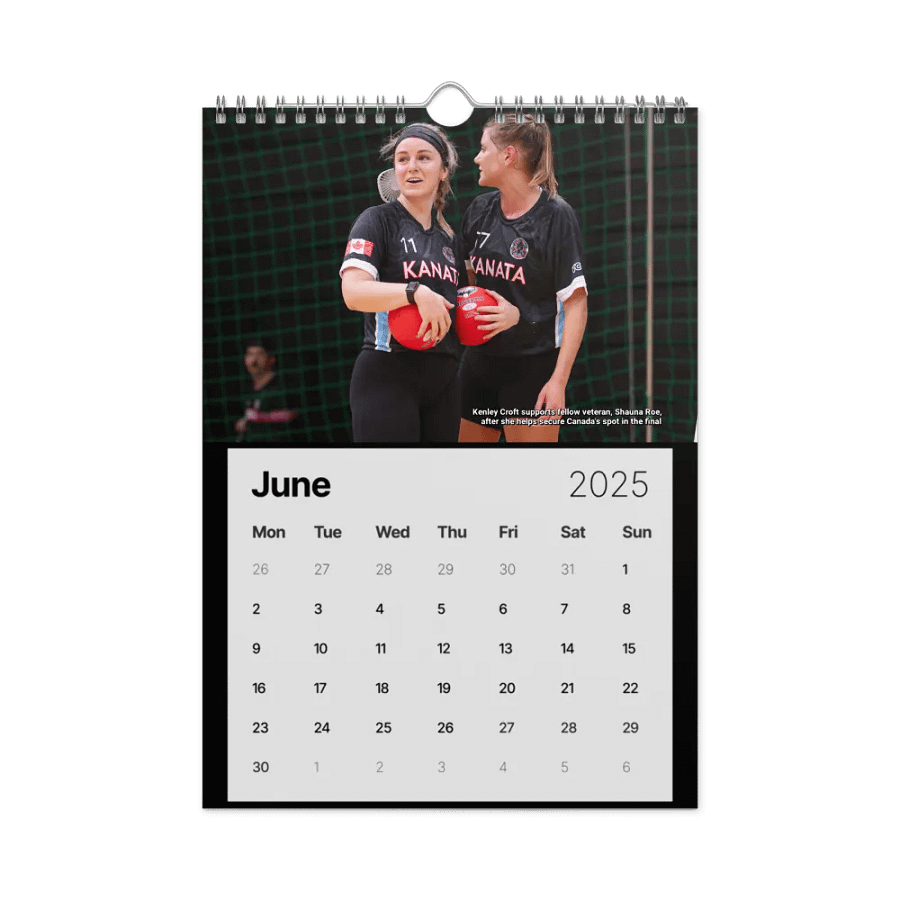 Team Canada Gold 2025 Calendar product image (8)