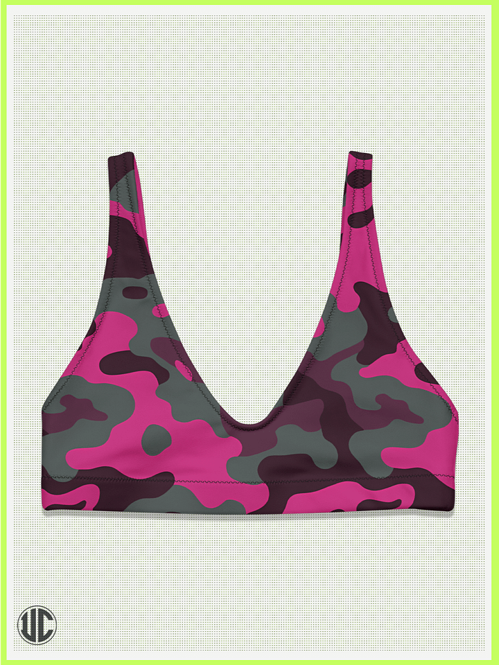 UnkoCon – Savage Woodland Camo Bikini Top product image (1)