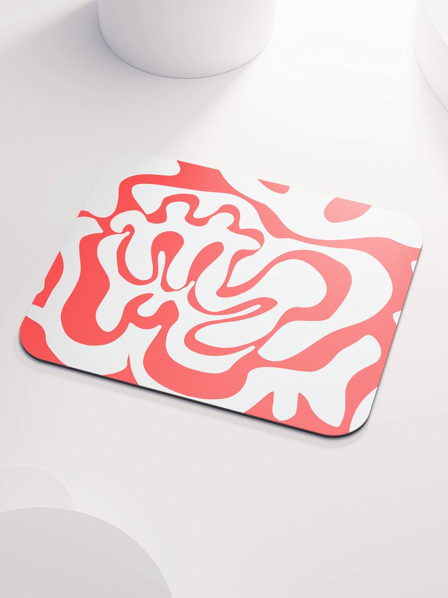 Crimson Swirls Mouse Pad product image (3)