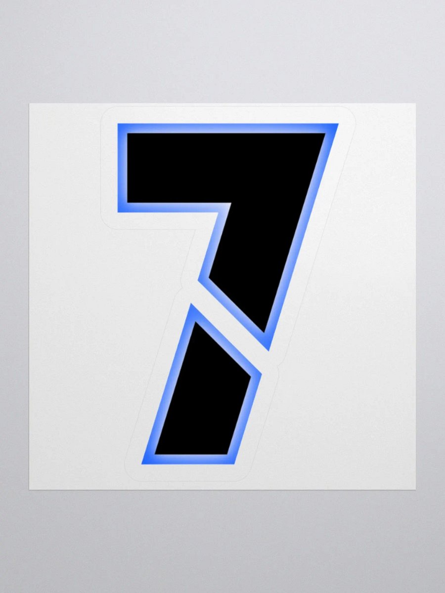 "7" logo sticker (2024) product image (1)