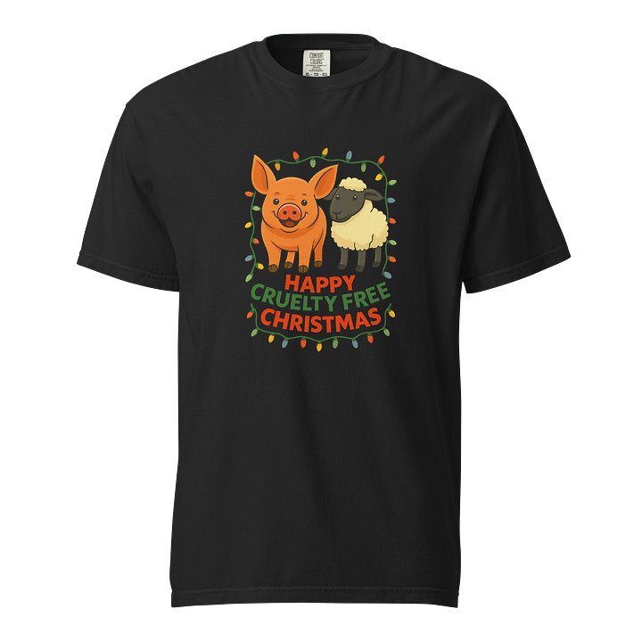 Happy Cruelty Free Christmas T-Shirt product image (1)
