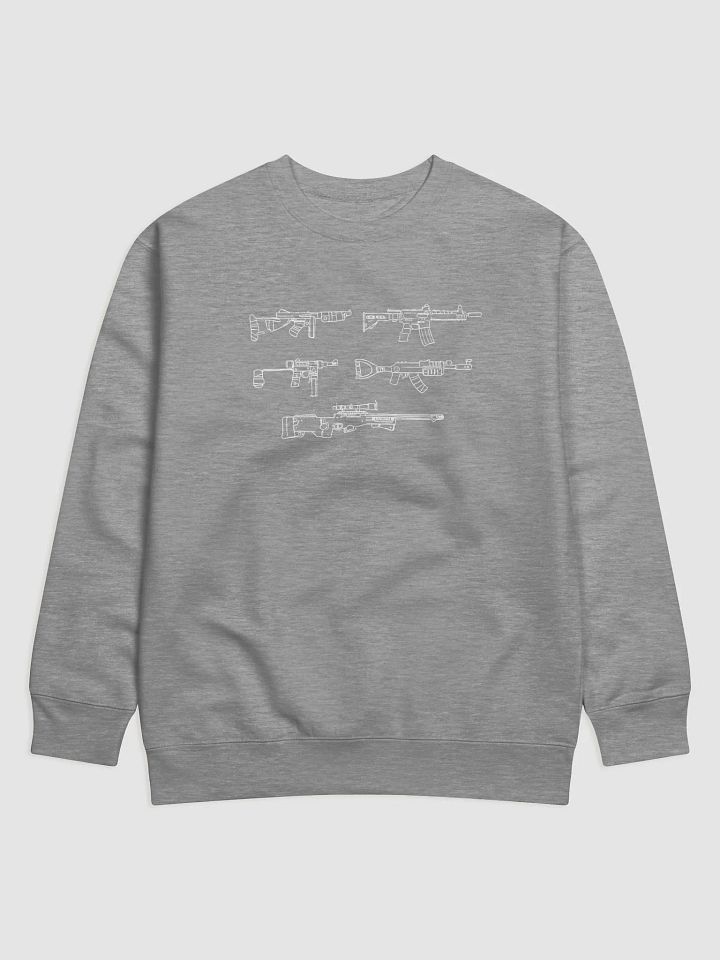 BeccaSomething Rust Gun Stencil Print Premium Sweatshirt product image (3)