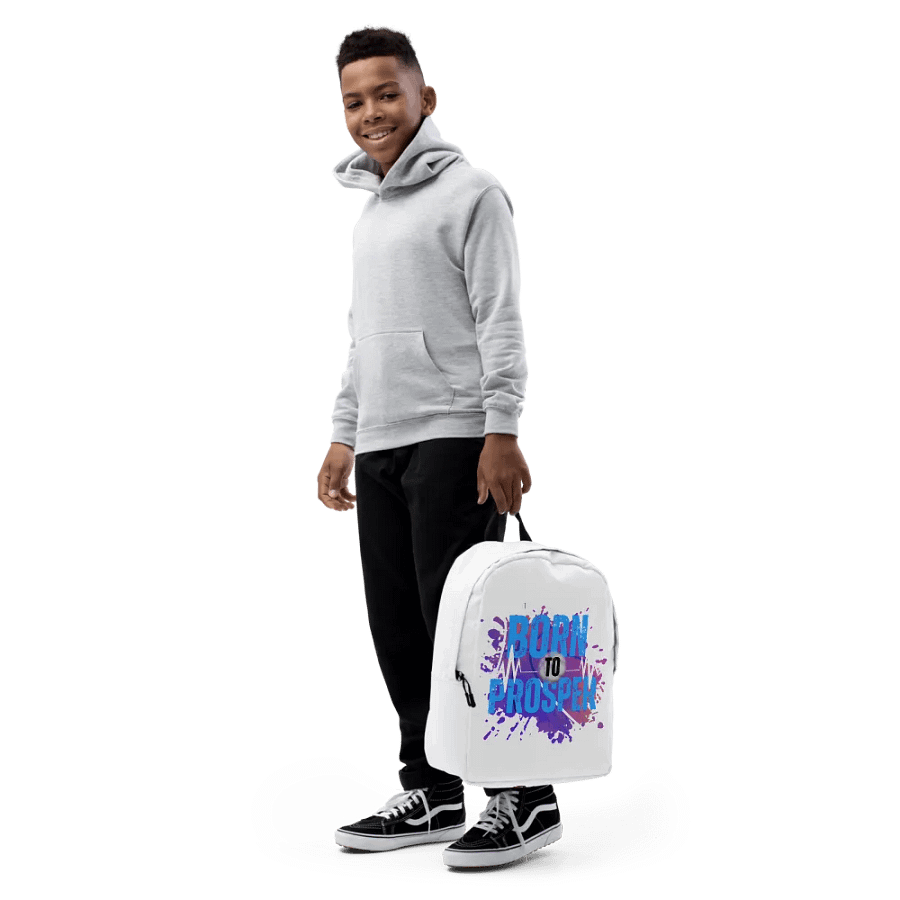 Born to Prosper All-Over Backpack product image (7)