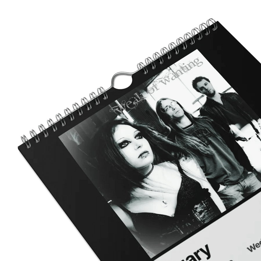 Weak Of Wanting Band 2024 Calendar product image (9)