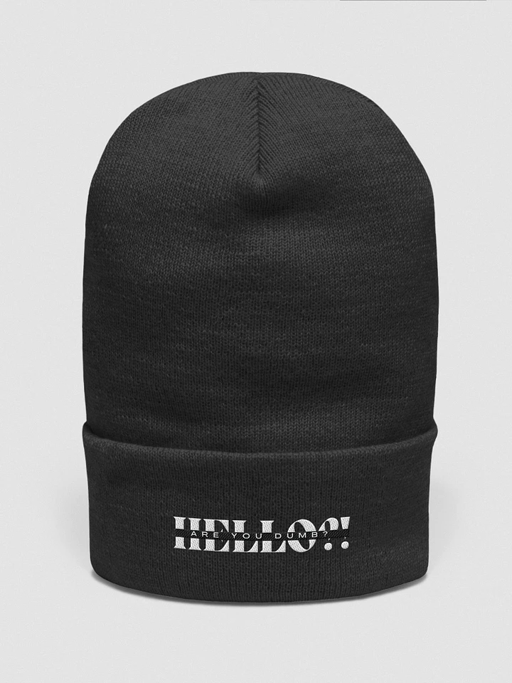 The Favorite Quote-Hello?! Beanie product image (1)