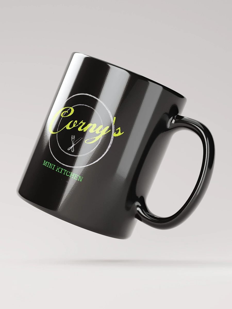 Corny's Mini Kitchen Black Mug product image (5)