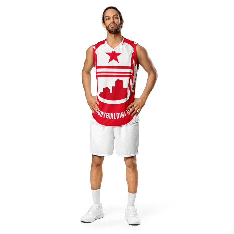 IFBNewsfeed.Org's All-Over Print Recycled Unisex Basketball Jersey product image (3)