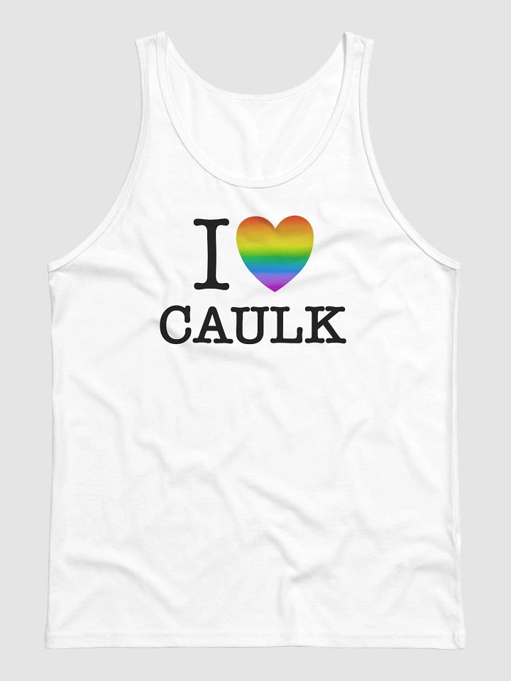 I LOVE CAULK Rainbow / Light Tank Top product image (1)