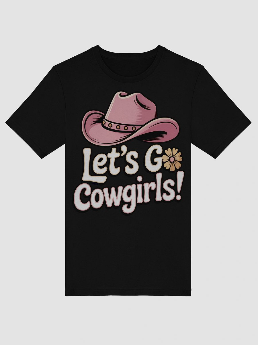 Let's Go Cowgirls! Pink Cowboy Hat T-Shirt product image (40)