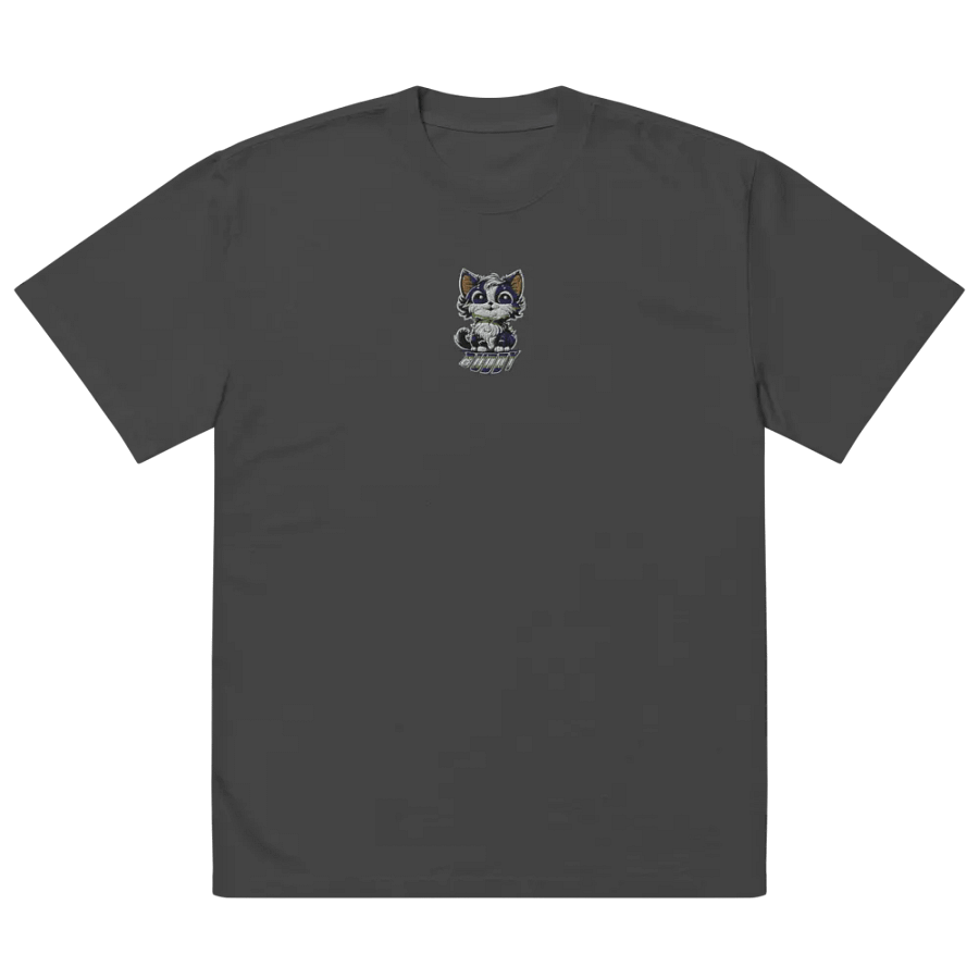 Buddy AS Colour Premium Oversized Faded T-Shirt (EMBRODERED) product image (3)