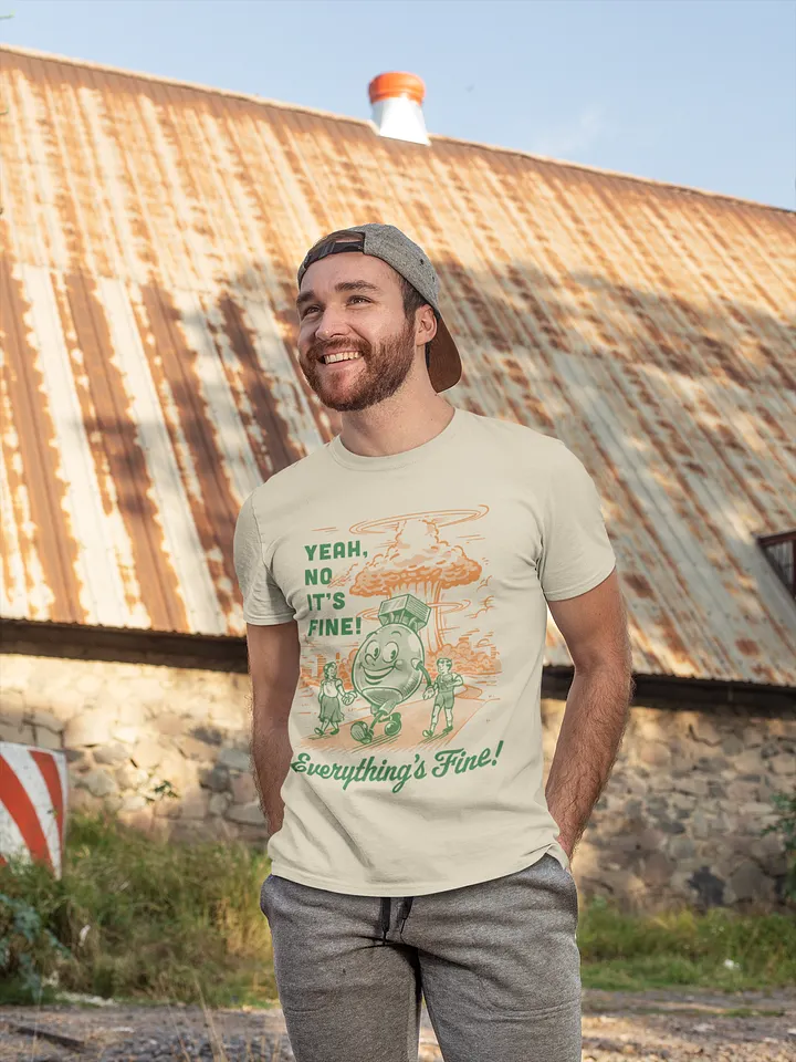 Yeah No It's Fine - Tee (Light) product image (2)