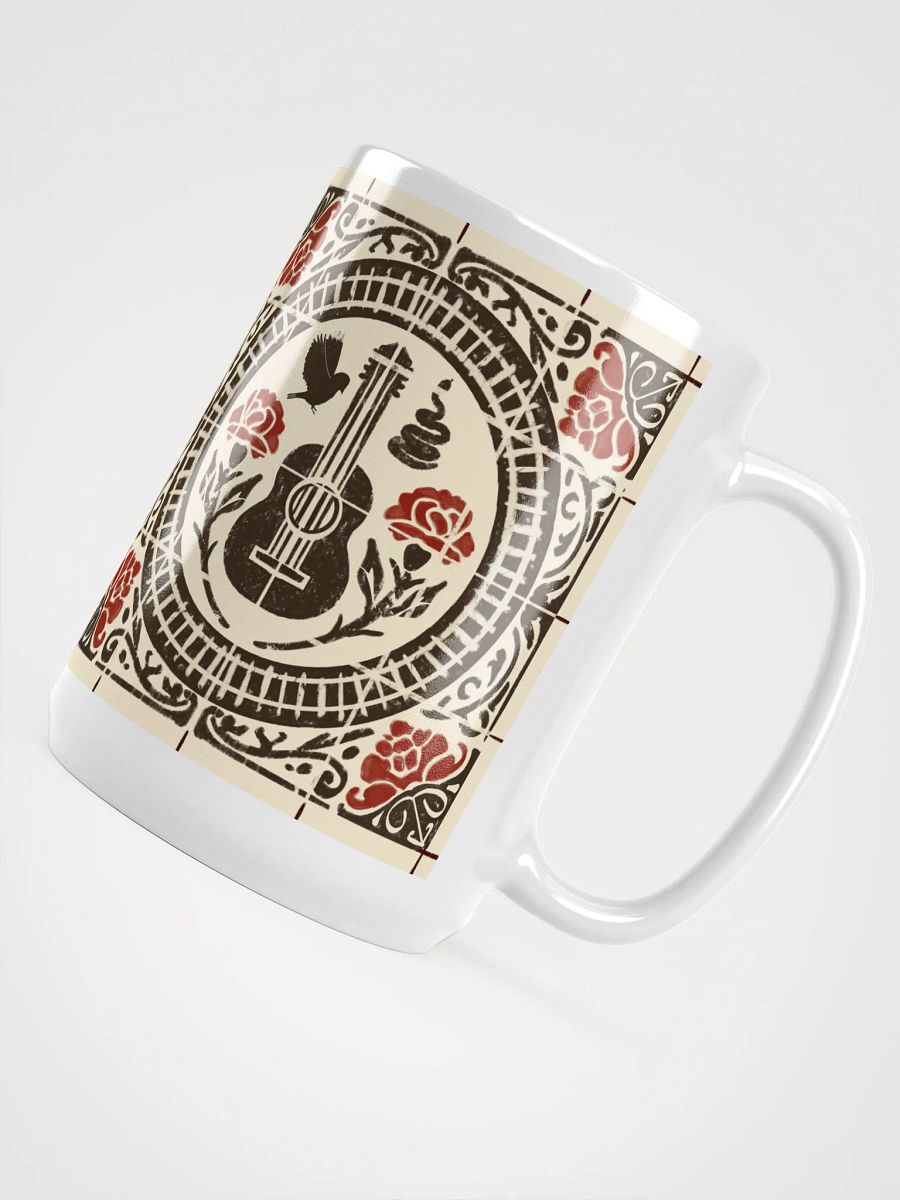 Hadestown Spanish Tile Mug – White Glossy Broadway Mythology Gift Mug product image (4)
