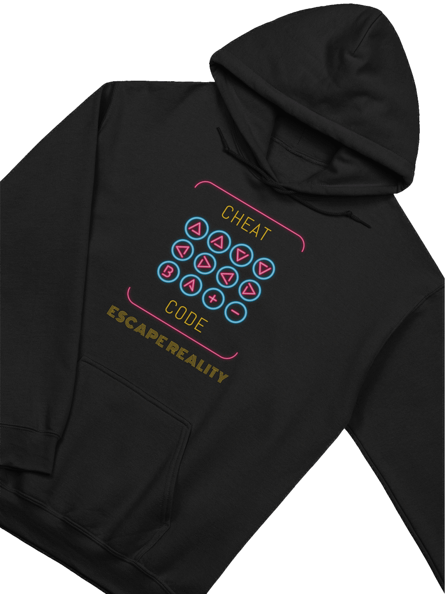 “Cheat Code – Escape Reality” Hoodie product image (10)