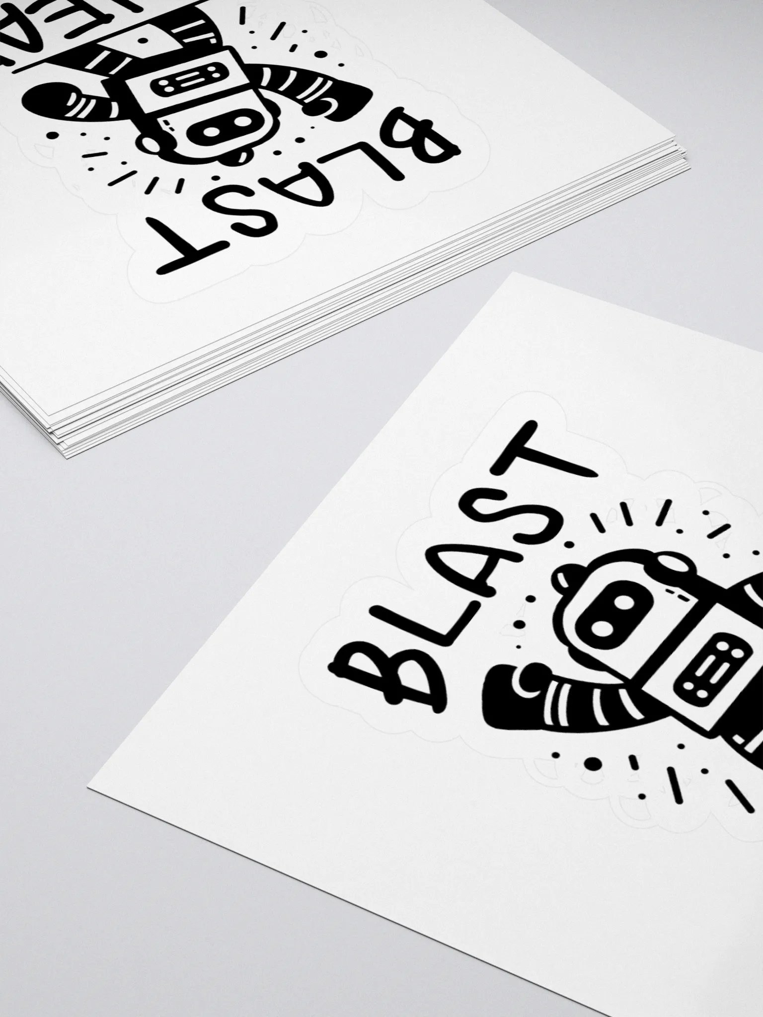Blast Ahead Kiss Cut Stickers product image (11)