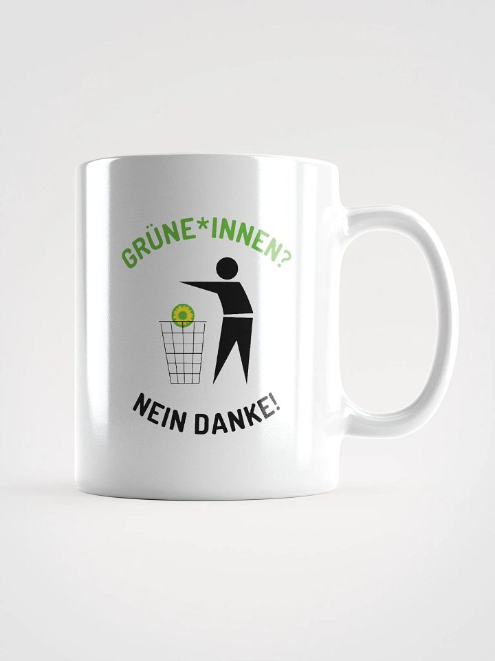 Kaffee Tasse/Becher Grüne*innen Nein Danke - Spruch Statement Tasse product image (1)