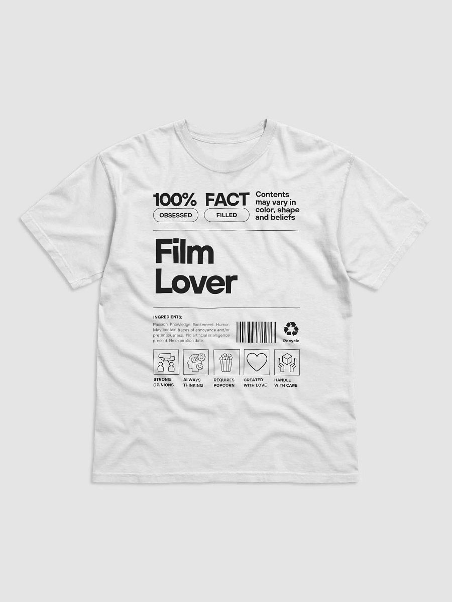 Film Lover Tee [Dark Text] product image (1)