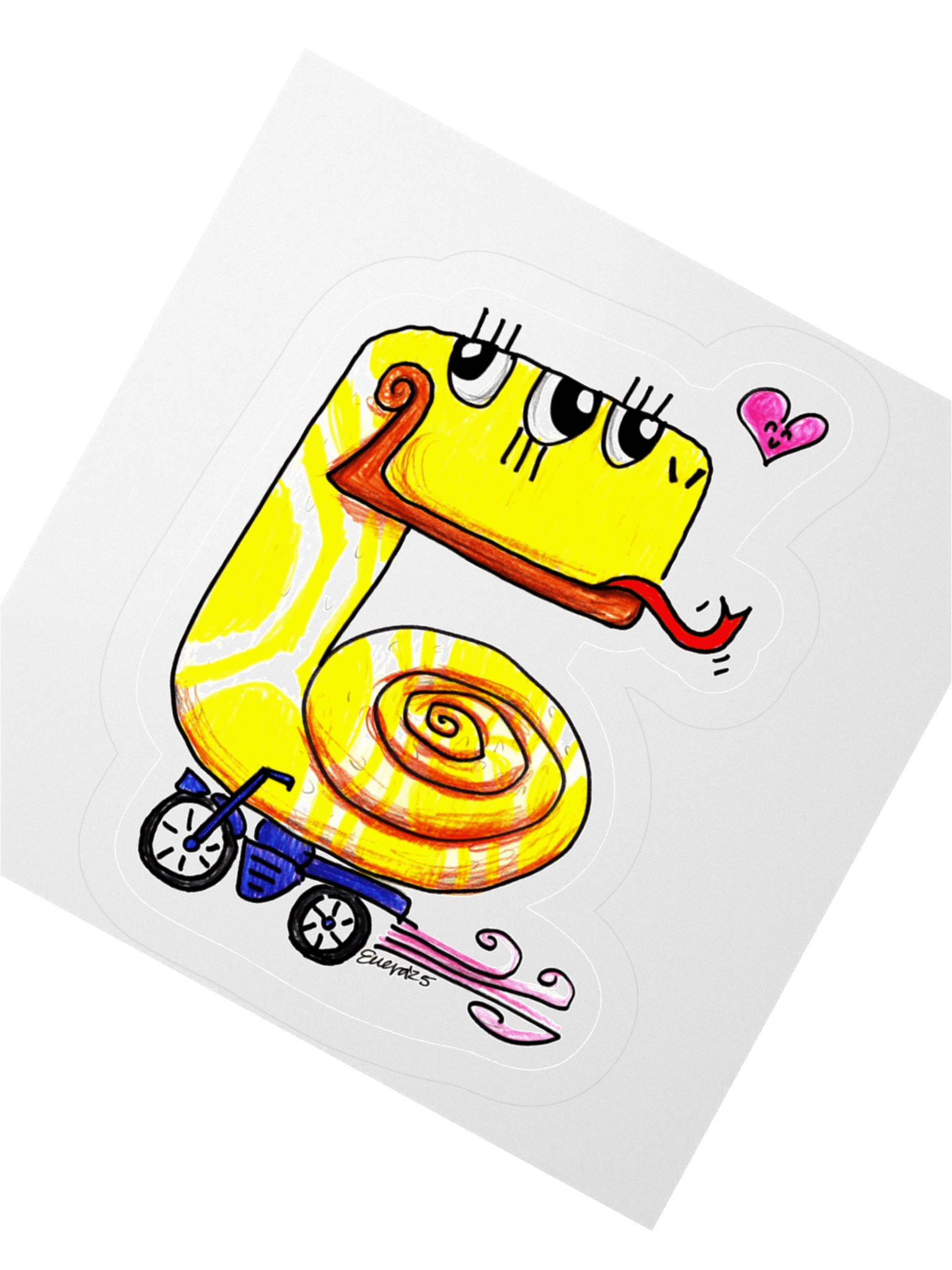 Pie-thon Sticker product image (2)