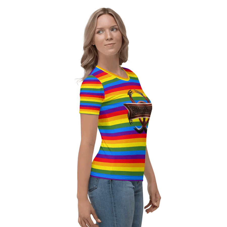 Batista736 Logo (LGBTQ+) All-Over Print T-Shirt (Woman) product image (4)