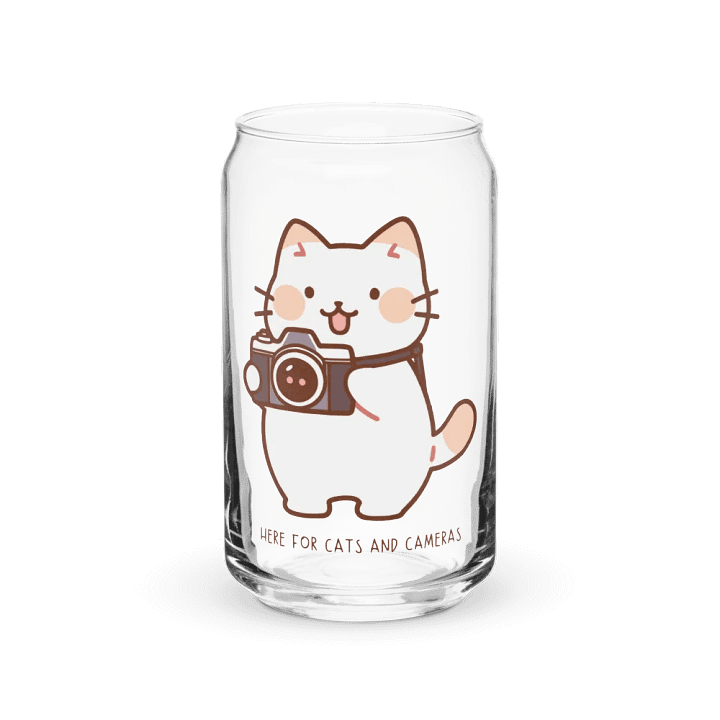 Cats and Cameras Glass product image (1)