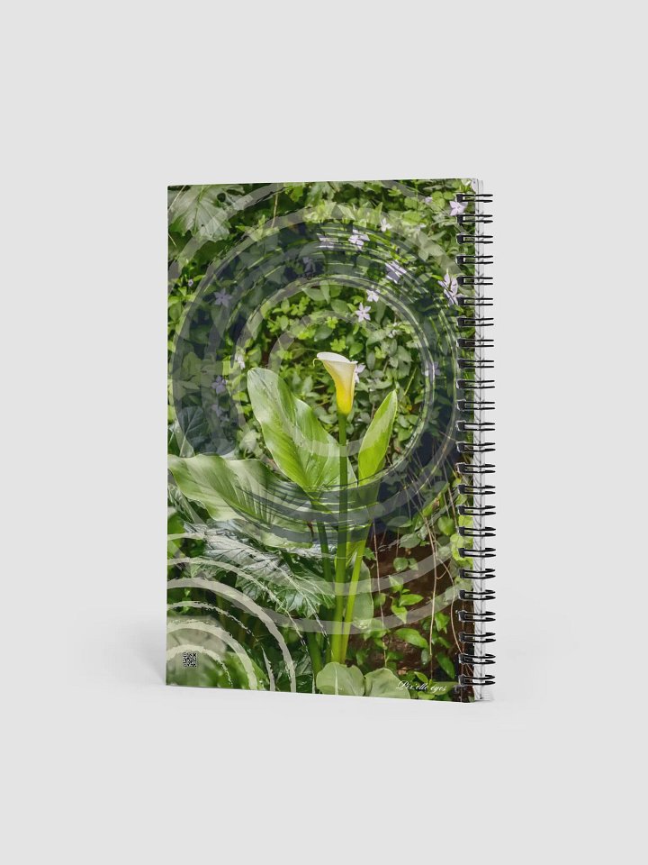GeoGraphik Notebook – Jardin du Rayol- Arum Blanc – A5 Format product image (2)