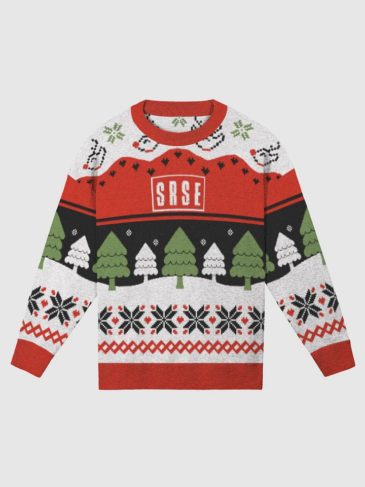 Team SRSE Christmas Crewneck Sweater Relaxed Fit product image (1)