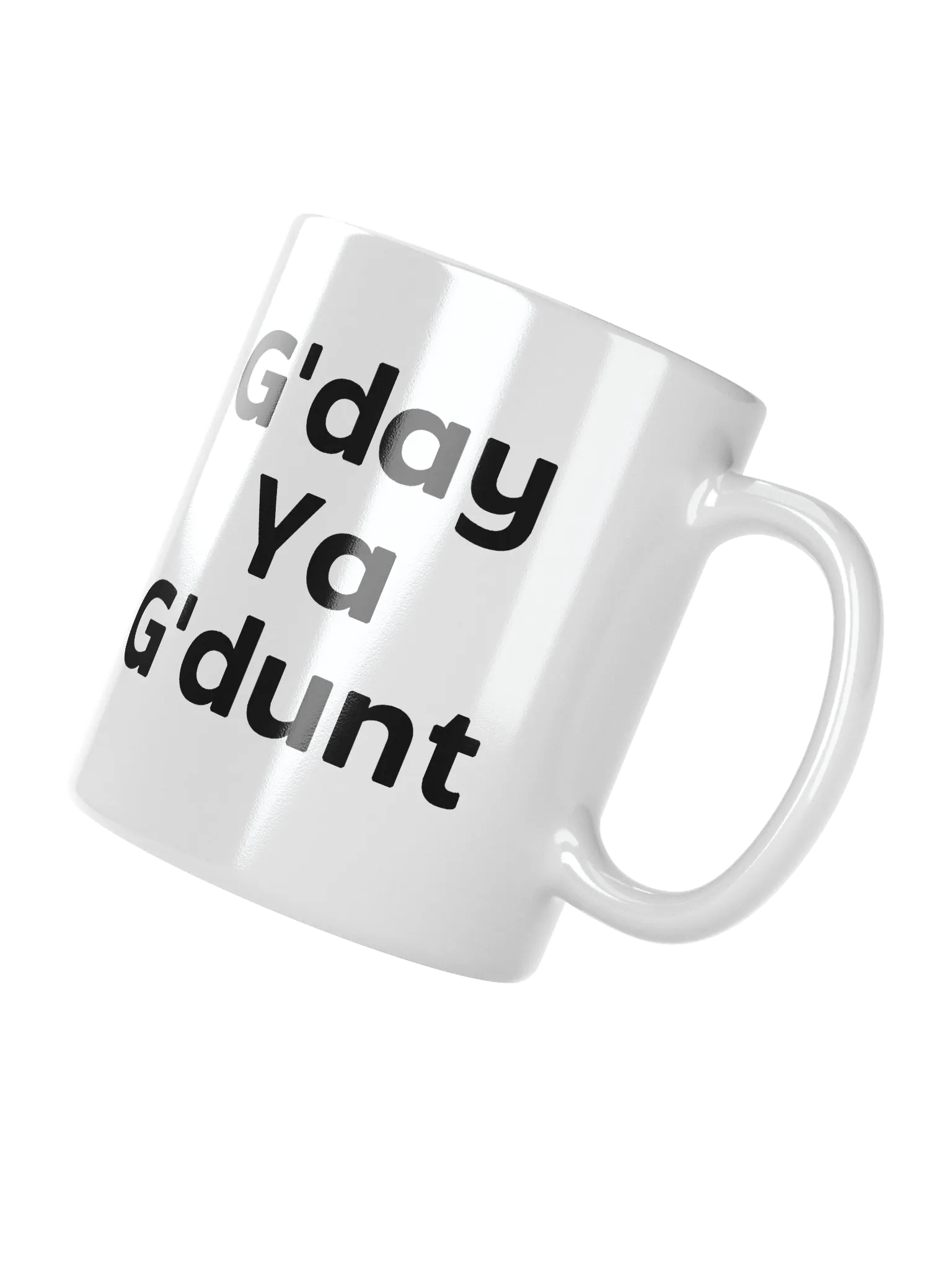 G'day Ya G'dunt - Glossy White Mug product image (2)