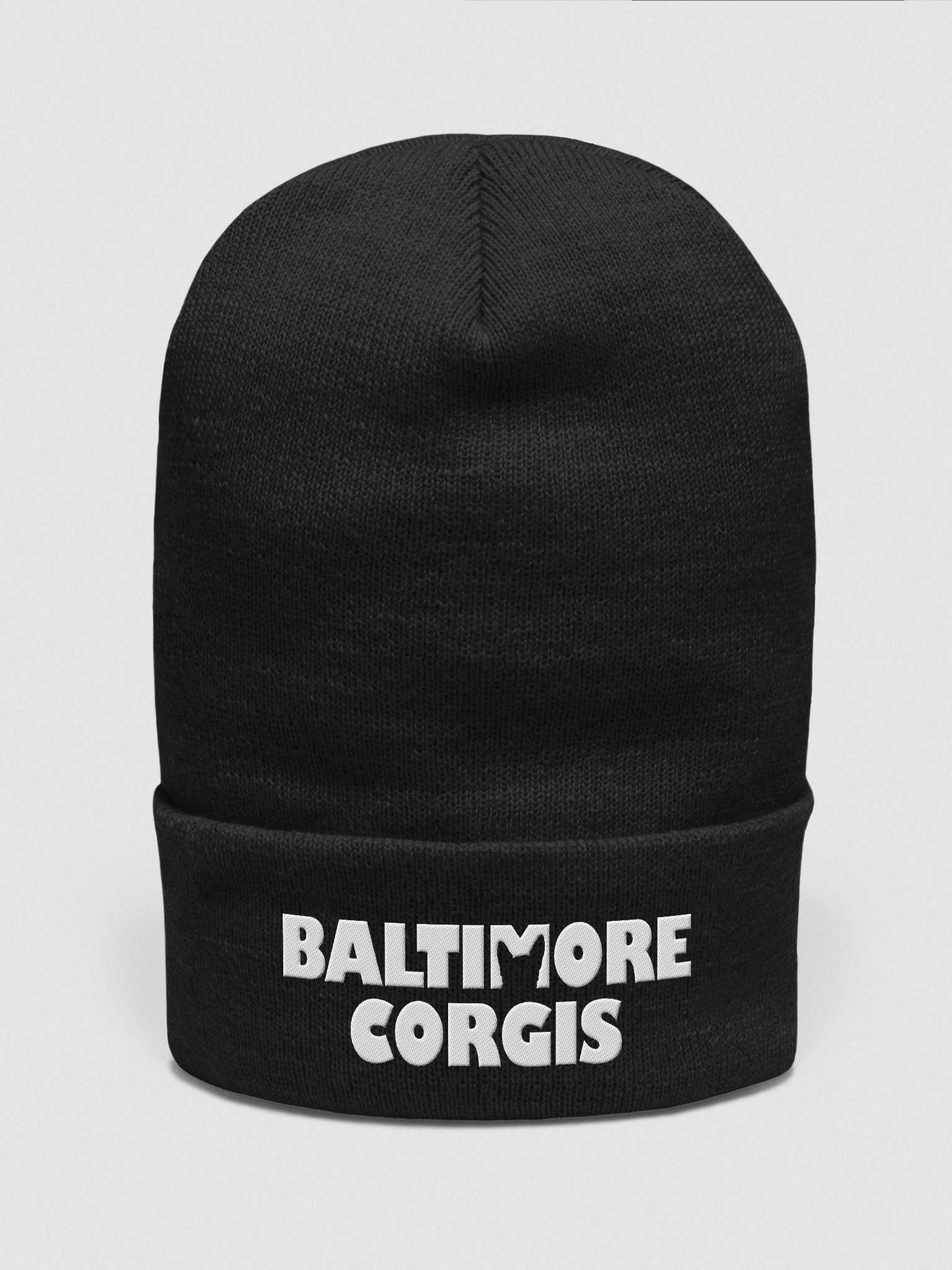 Baltimore Corgis (White) Beanie product image (7)