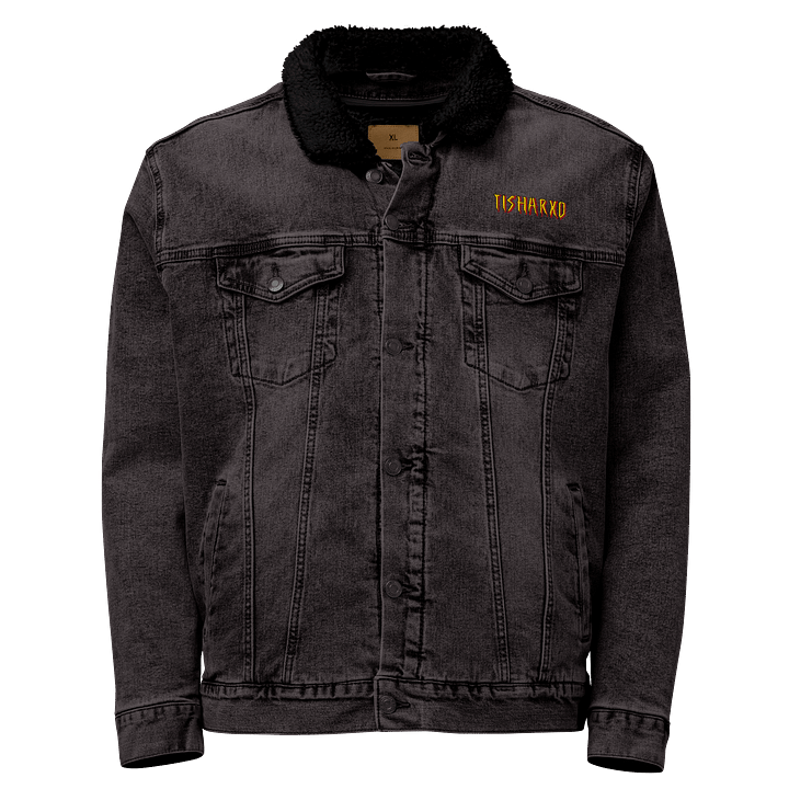 TishaRXO Unisex Sherpa Denim Jacket product image (1)