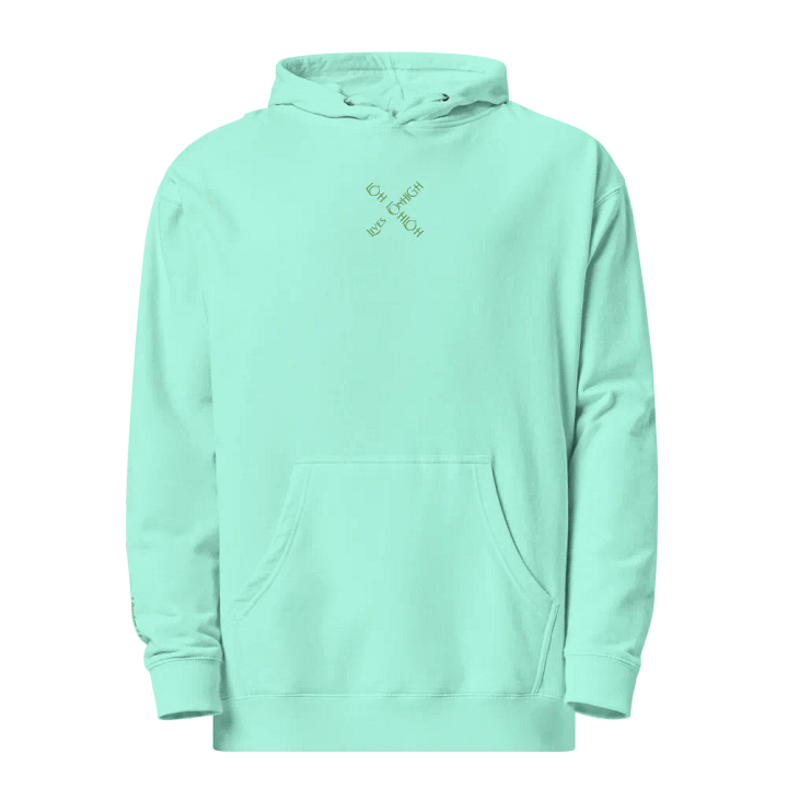 The Lives On HIGH | YTG STEALTH | UNISEX Hoodie | Mint green product image (1)