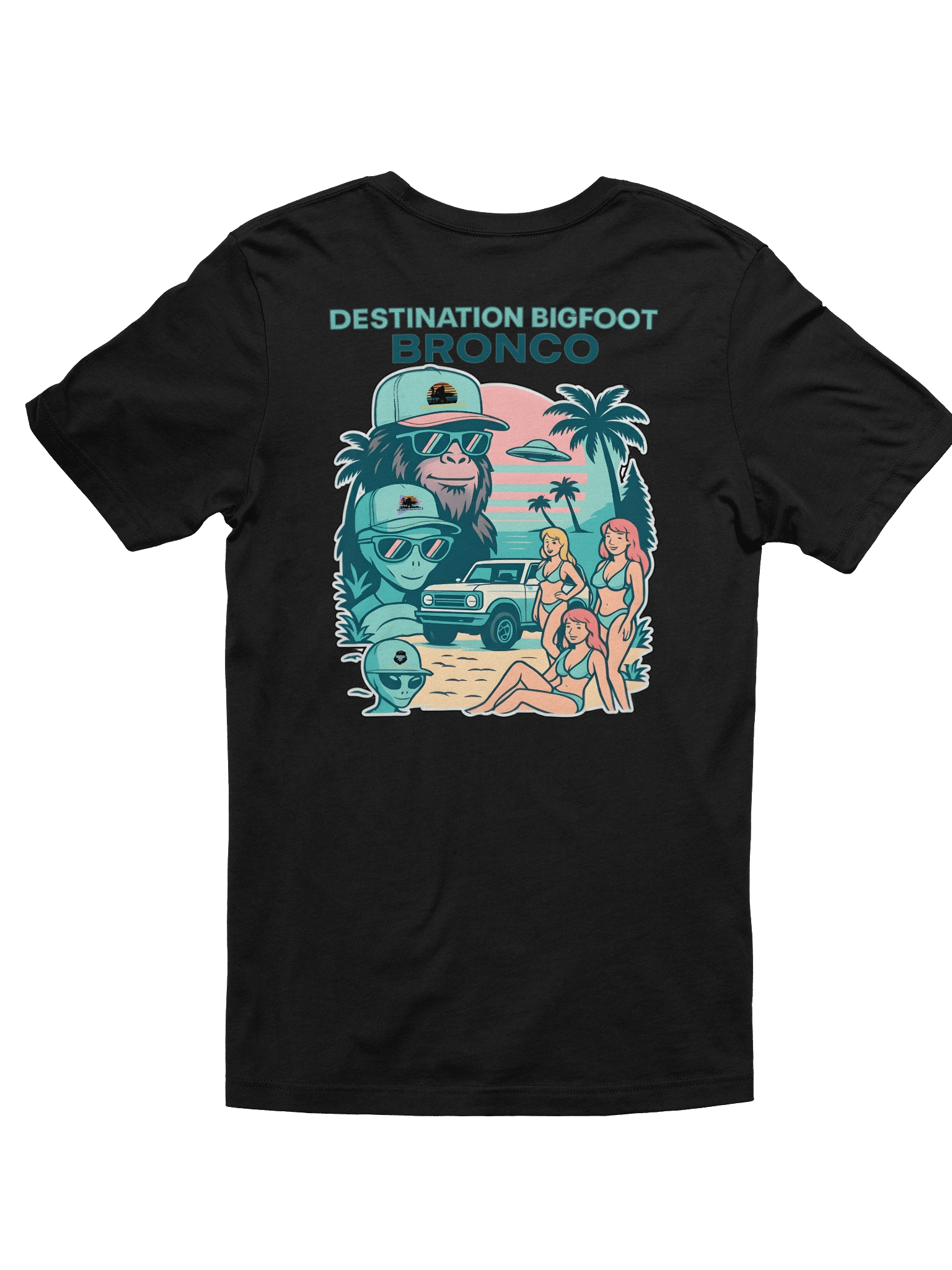 Destination Bigfoot Bronco Legends Of Sunset Best Friends T-Shirt (Multiple Colors Available) product image (12)