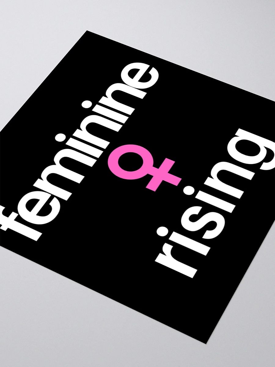 Feminine Rising Sticker. product image (8)