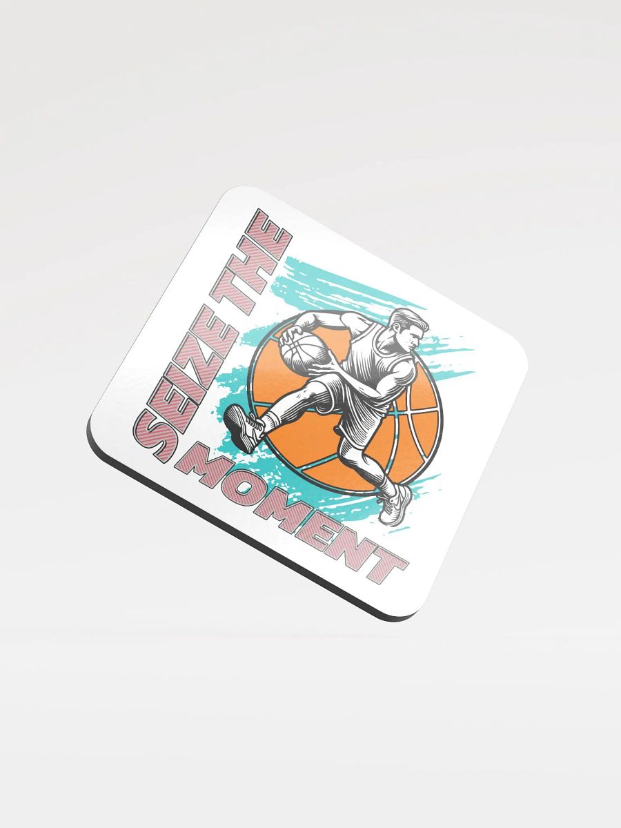 Seize the Moment Basketball Coaster Set product image (1)