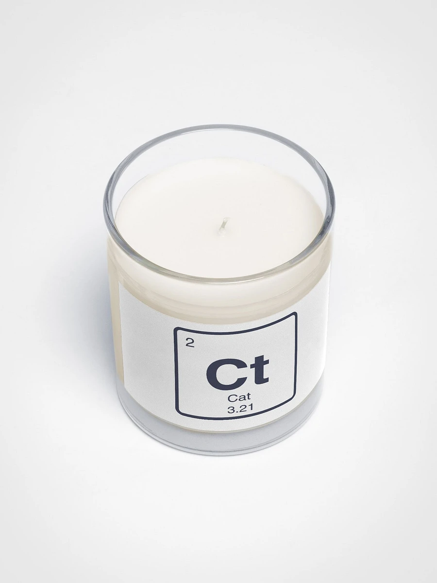 Soy Wax Candle In A Clear Glass Jar product image (3)