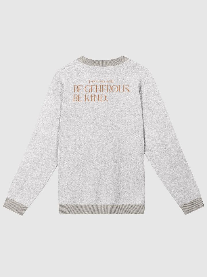 Be Kind Plaid Crewneck Sweater product image (7)