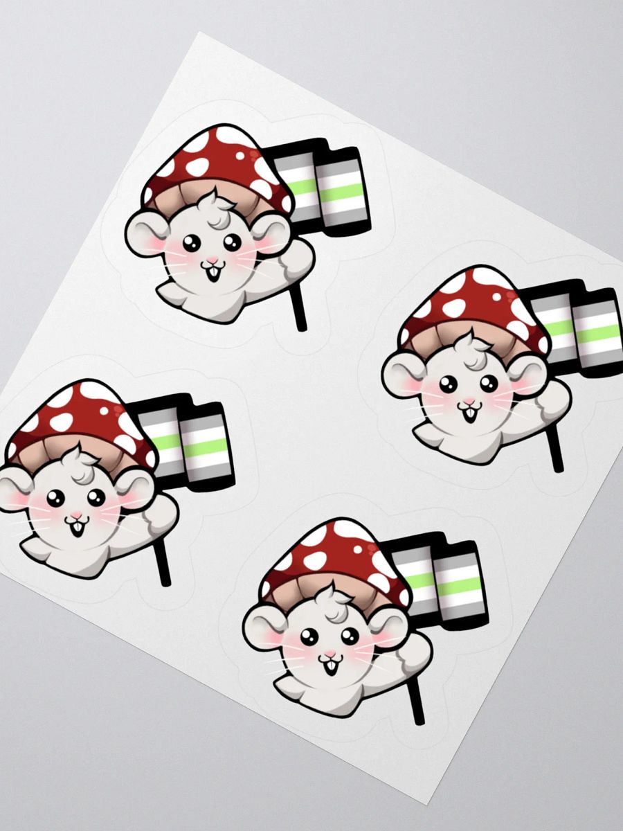 Agender Pride Flag Stickers product image (2)