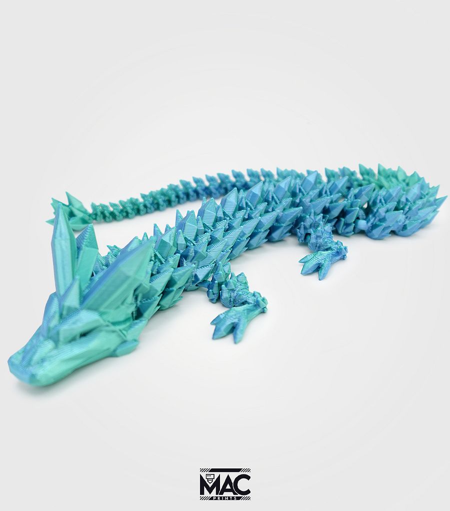 Silk Blue Green Baby Dragon product image (1)