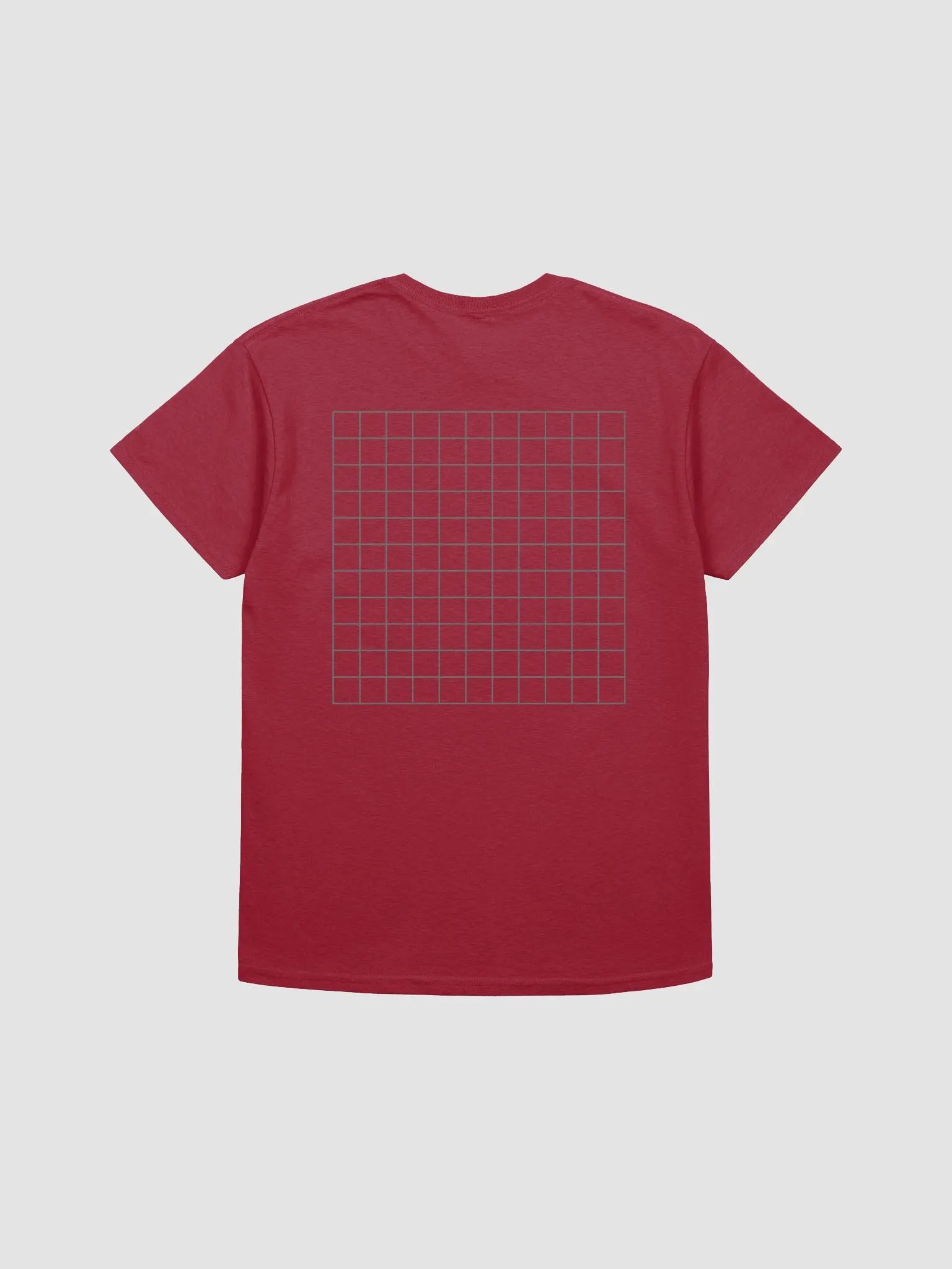 Shadow Grid Streetwear T-Shirt product image (2)