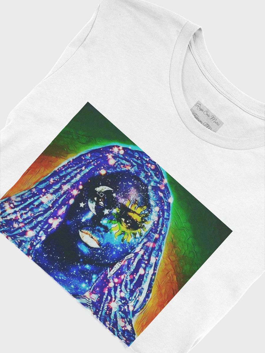 Raye Cole Music Space Tee White Front & Back product image (5)