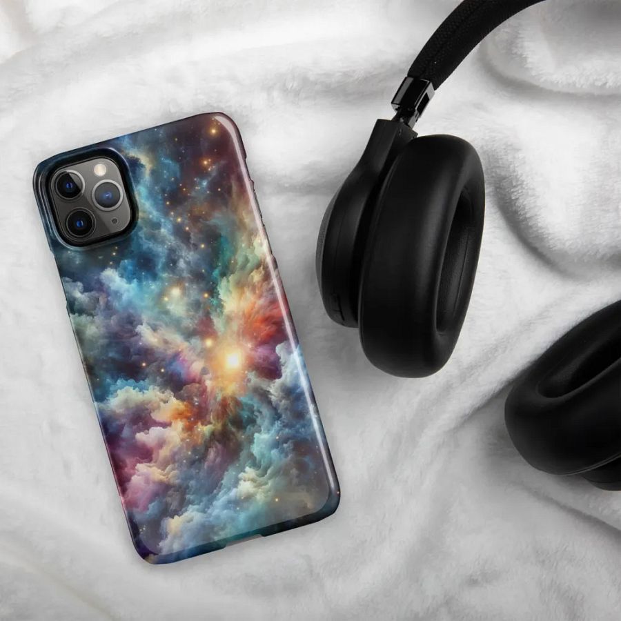 Cosmic Nebula Snap Case product image (49)