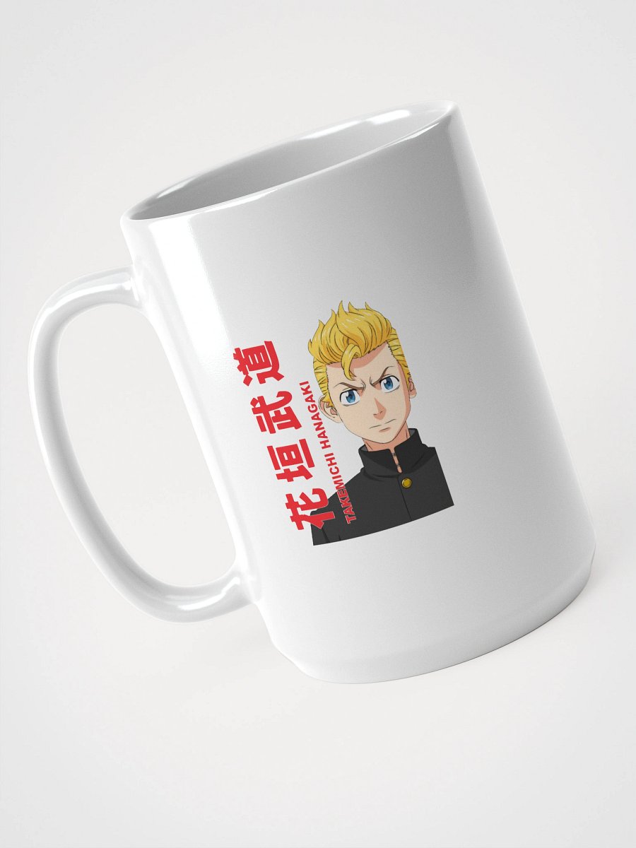 TAKEMICHI HANAGAKI - White Glossy Mug | Tokyo Revengers product image (3)