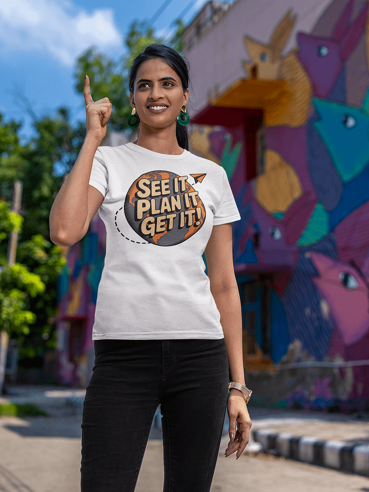 See It Plan It Get It Human Design Generators Tshirt (Female Fit) product image (26)