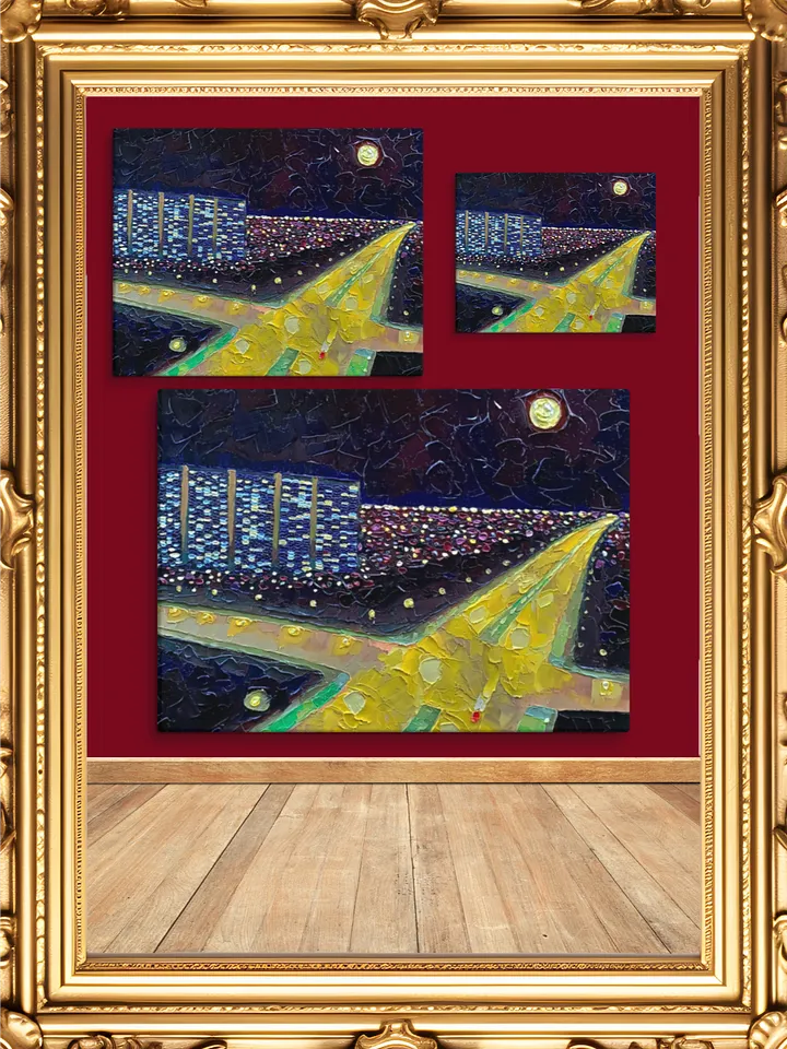 The Vein Of The City Canvas Print product image (2)