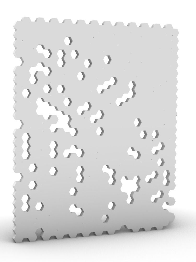 Random Reduce Parametric Pattern Design Grasshopper Rhino Files Download product image (4)