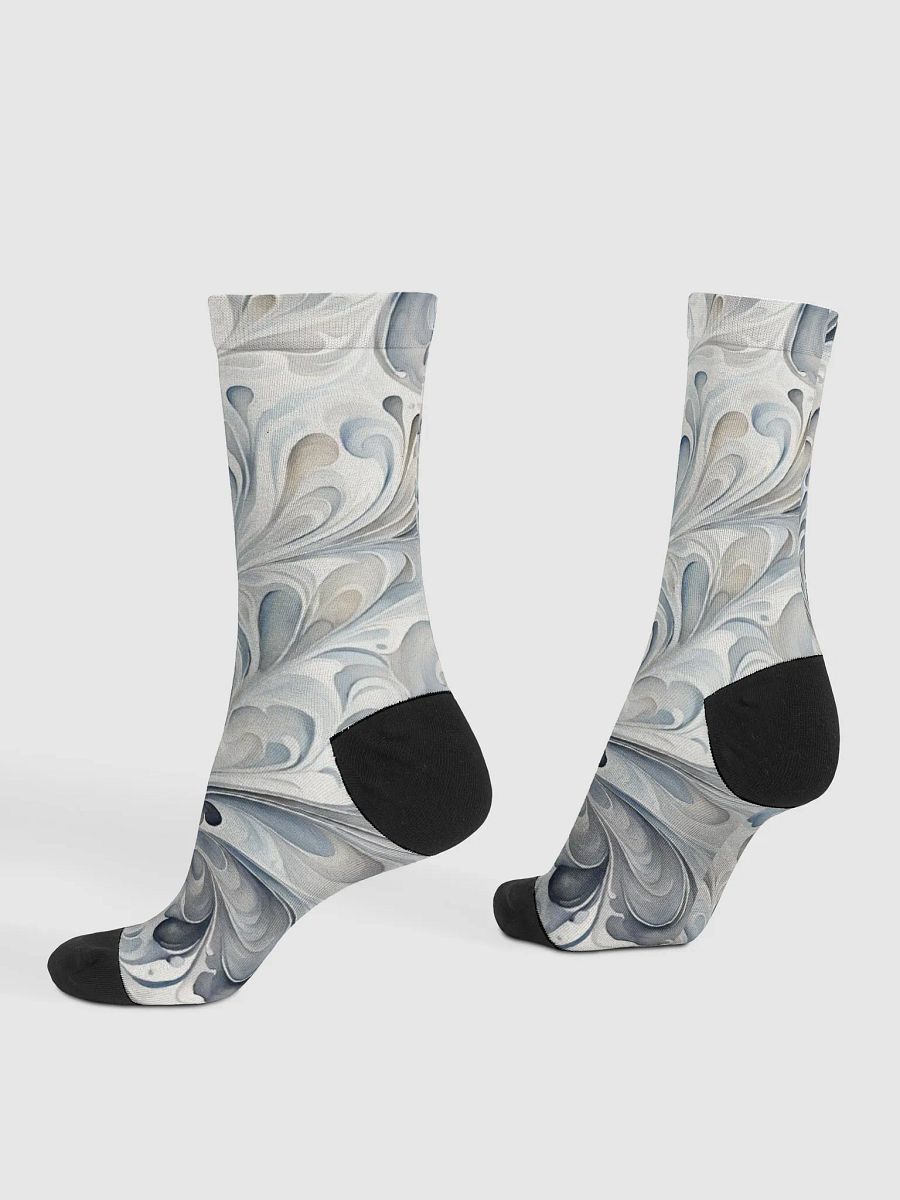 Gray Fractals Socks product image (4)