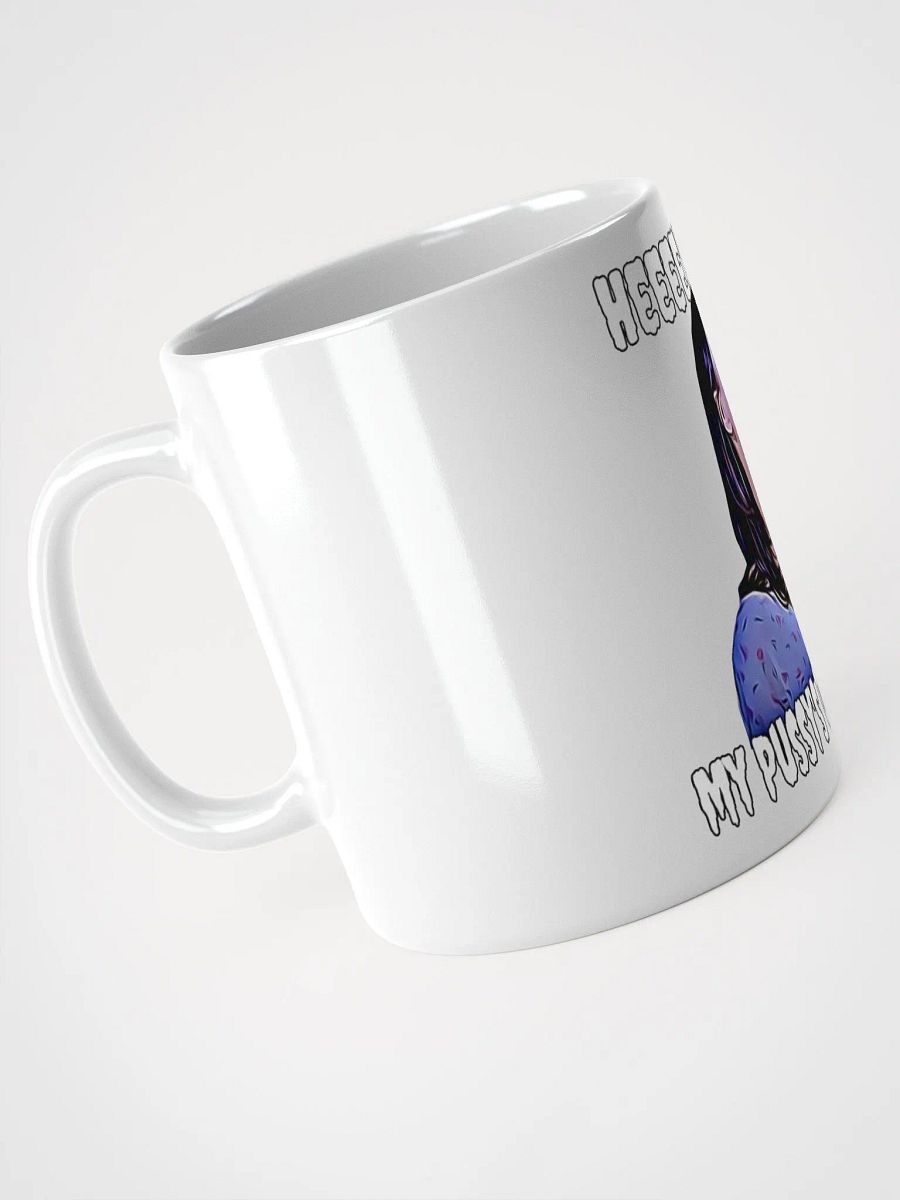Help! my pussy's gone crazy! White Glossy Mug product image (4)