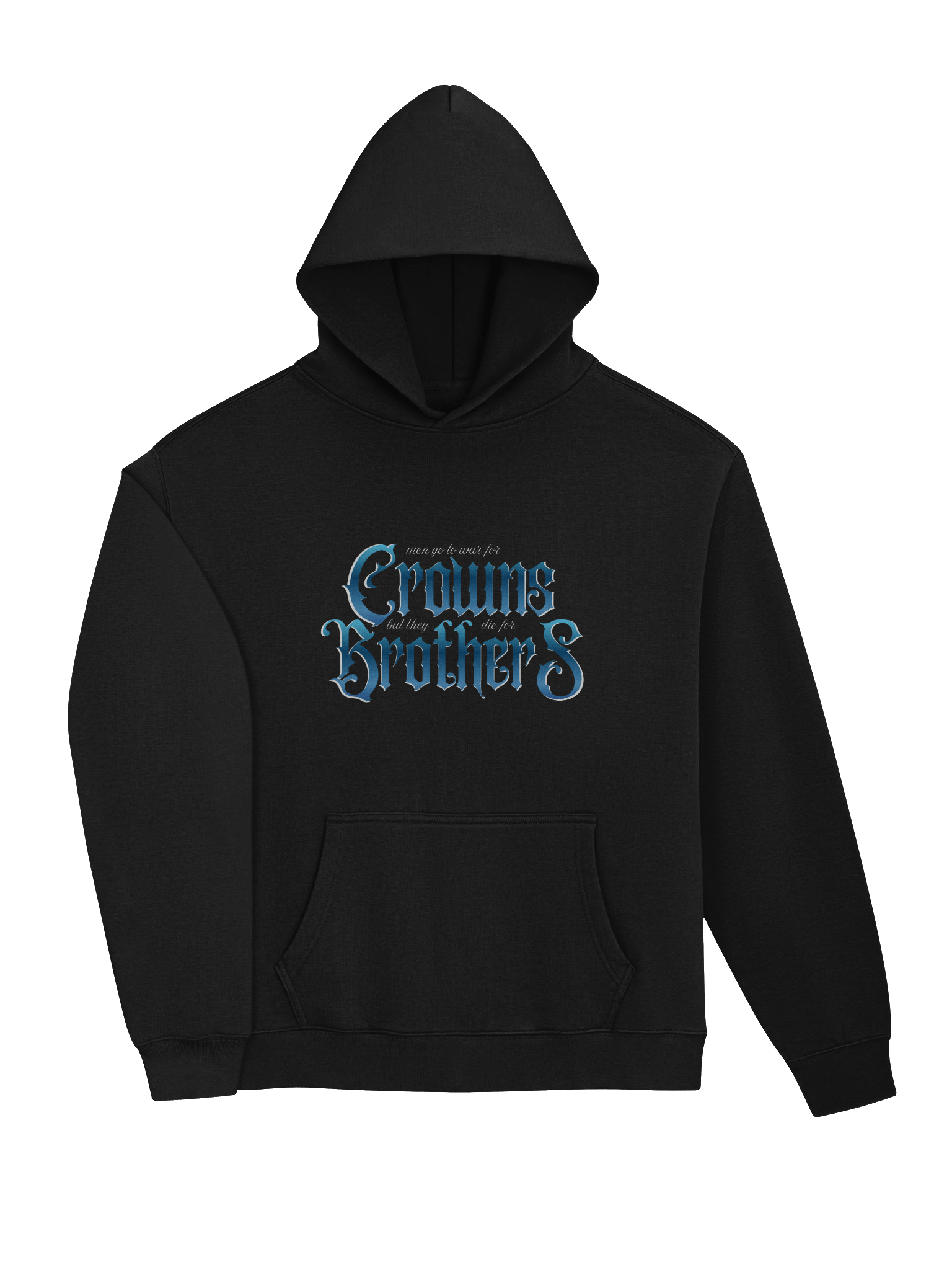 Crowns and Brothers Oversized Unisex Hoodie product image (3)